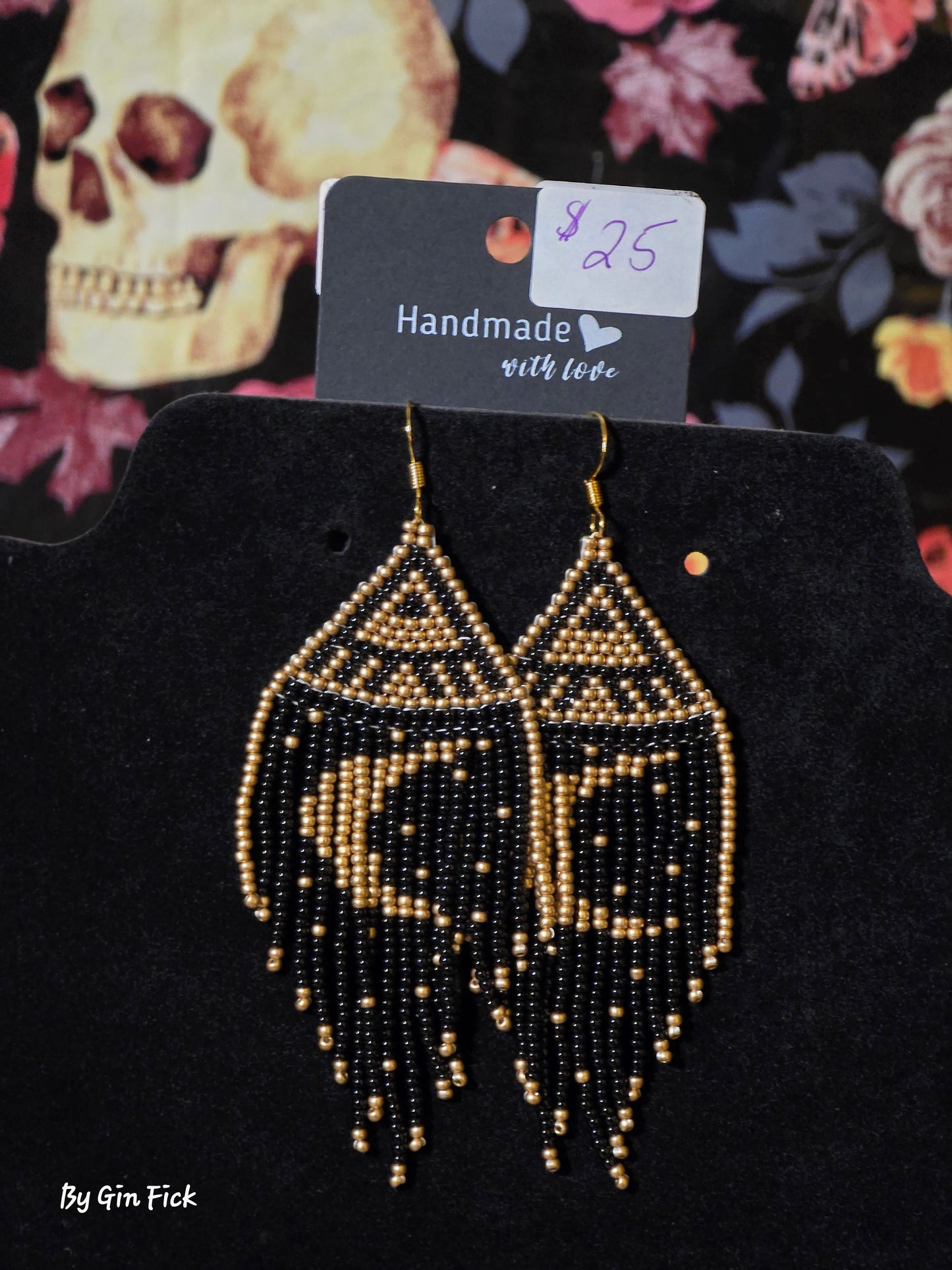 ""The Seer's Fringe" Earrings